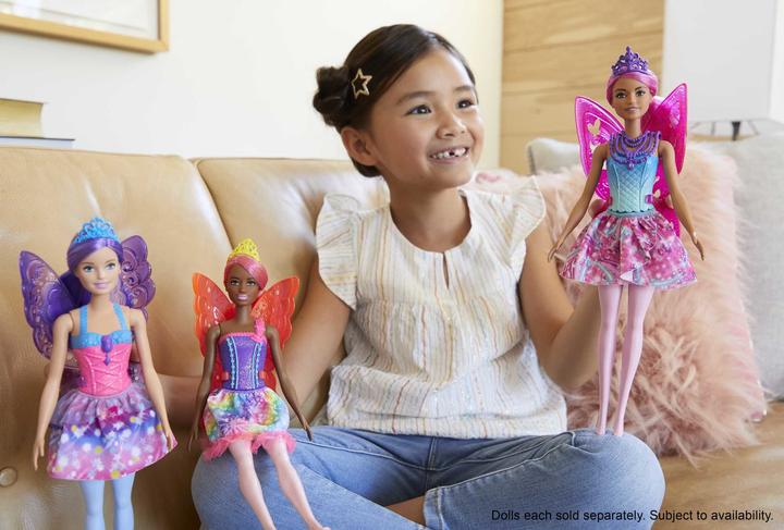 Produktbild Barbie Dreamtopia Fee mit lila Haaren