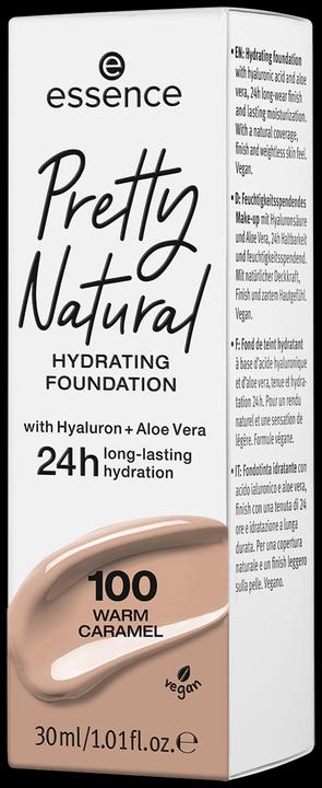 Produktbild essence Pretty Natural Hydrating Foundation (Warm Caramel)