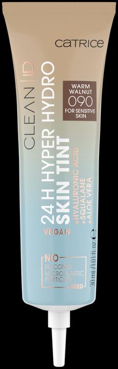 Catrice Clean Id 24H Hyper Hydro Skin Tint (090 Warm Walnut)