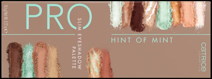 Actual product image Catrice Pro Hint of Mint Slim Eyeshadow Palette (010 Aesthetic Vibes)