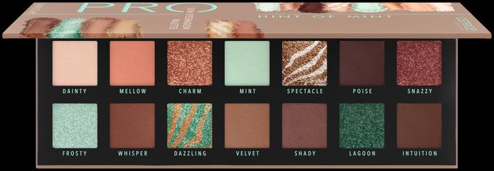 Actual product image Catrice Pro Hint of Mint Slim Eyeshadow Palette (010 Aesthetic Vibes)
