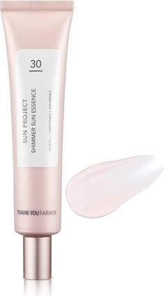 Actual product image Thank you Farmer Sun Project, Shimmer Sun Essence Spf30+ Pa+++, 40 Ml (Suntan cream, SPF 30, 40 ml)
