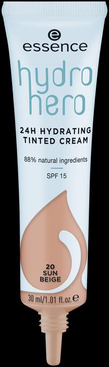 Actual product image essence Day cream Hydro hero 24 h tinted cream soft Nude 30 ml (Sun Beige)