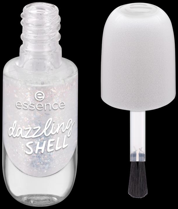 Produktbild essence gel nail colour (18 dazzling SHELL, Gel-Effekt Nagellack)