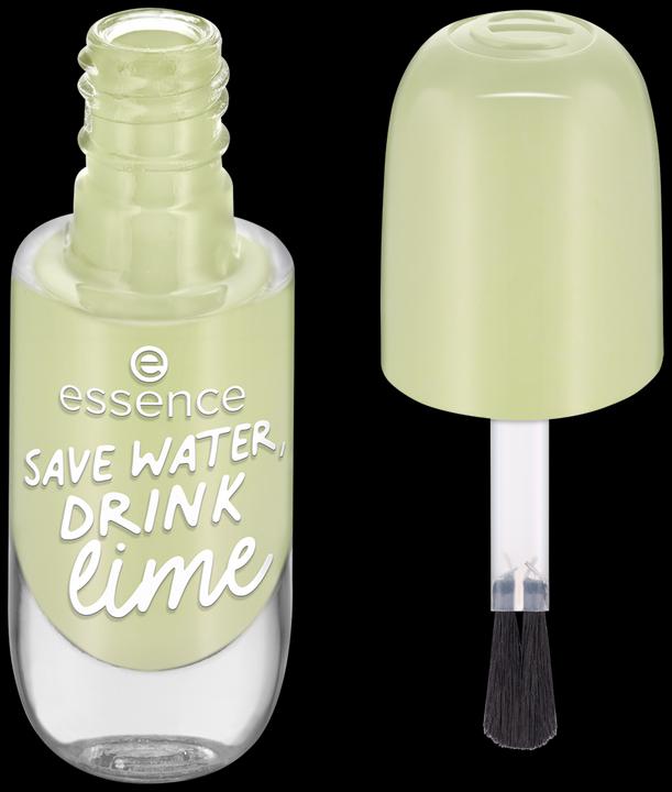 Immagine prodotto essence colore per unghie in gel (Bevi il lime, 49 RISPARMIARE L'ACQUA, Smalto per unghie effetto gel)