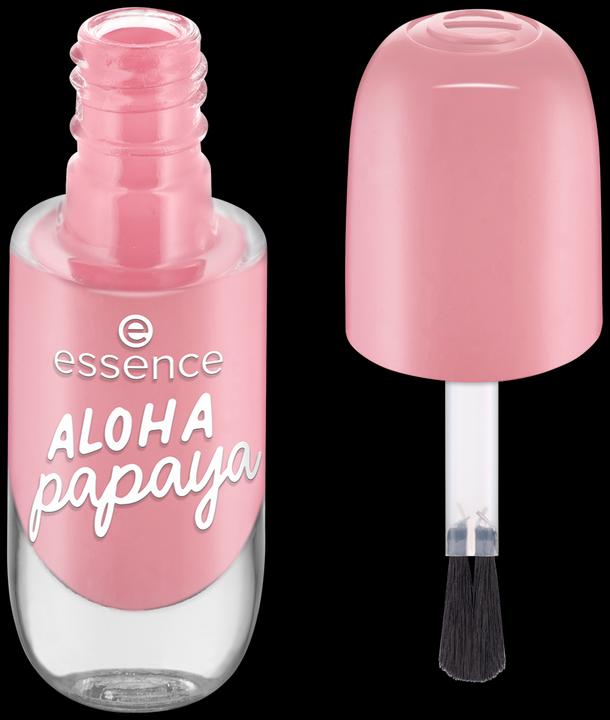 Actual product image essence gel nail color (38 ALOHA papaya, Gel-Effect Nail Polish)