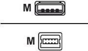 Immagine prodotto Helos Cavo USB da USB (M) a mini USB, tipo B (M) (1 m, USB 2.0)