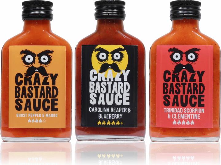 Produktbild Crazy Bastard Sauce 3er-Set (860 g)