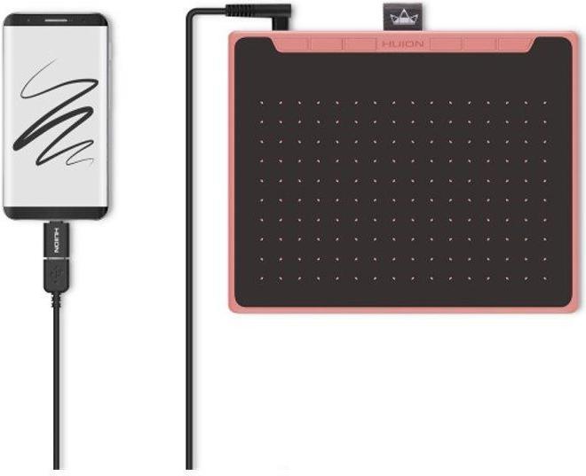 Produktbild Huion RTS-300 Graphics Tablet Pink (5080 lpi)