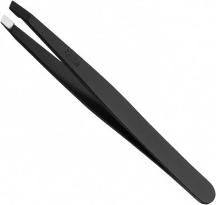 Immagine prodotto Caso EUROSTIL Pinzetta nera in acciaio inox 1ml