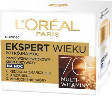 L'Oréal Paris L'Oréal Age Specialist Expert Age 70+ night cream 50ml (50 ml, Nachtcreme)