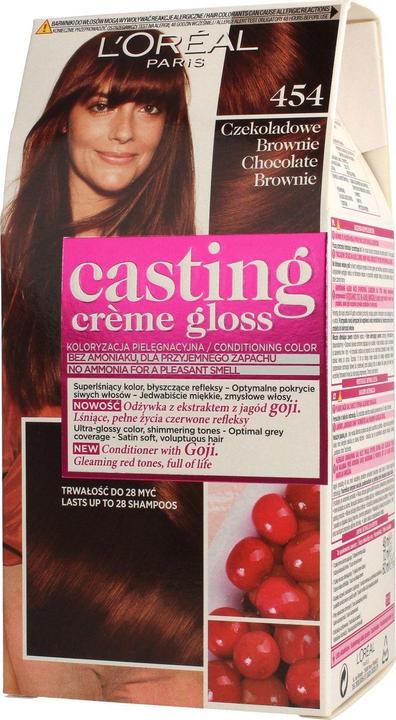 Produktbild L'Oréal Paris L'Oréal Casting Creme Gloss hair dye 454 (454 Chocolate Brownie)