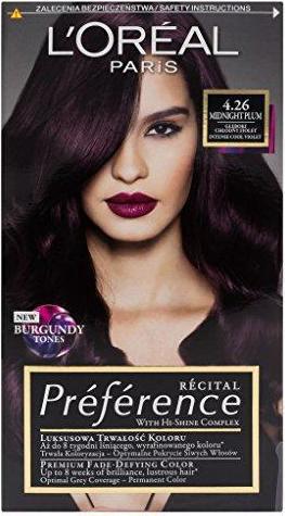 Immagine prodotto Plum L'Oréal Preference Tintura per capelli 4.26 Viola freddo profondo (4,26 Prugna di mezzanotte)