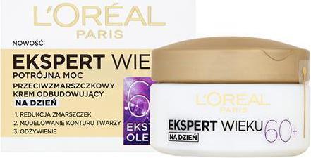 Produktbild L'Oréal Paris L'Oréal Age Specialist Expert Age 60+ anti-wrinkle rebuilding cream for the day 50ml (50 ml, Tagescreme)