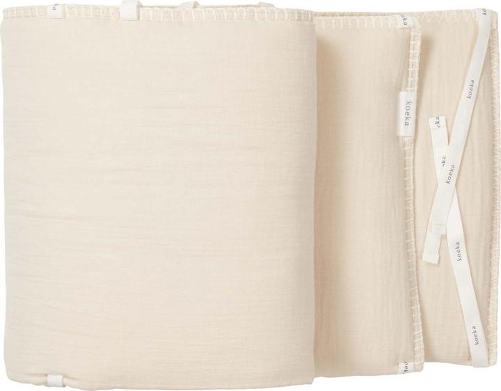 Koeka Playpen / bed surround Faroo warm white (180 cm, 30 cm)