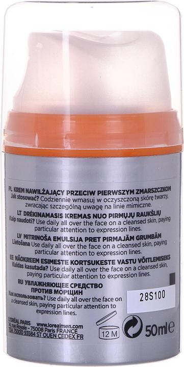 L'Oréal Paris L'Oréal Men Expert Stop Wrinkles 35+ moisturizing anti-wrinkle cream 50ml (50 ml, 24h Creme)
