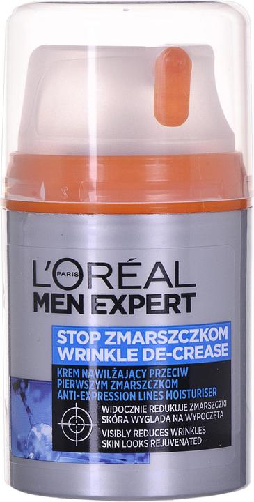 Actual product image L'Oréal Paris L'Oréal Men Expert Stop Wrinkles 35+ moisturizing anti-wrinkle cream 50ml (50 ml, 24h cream)