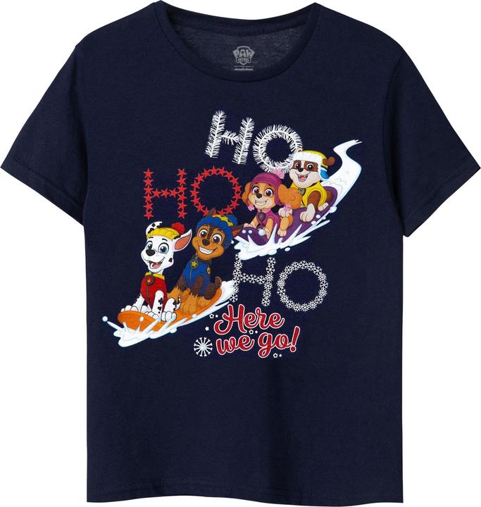 Immagine prodotto Paw Patrol Ho Ho Ho Maglietta Bambini (128)
