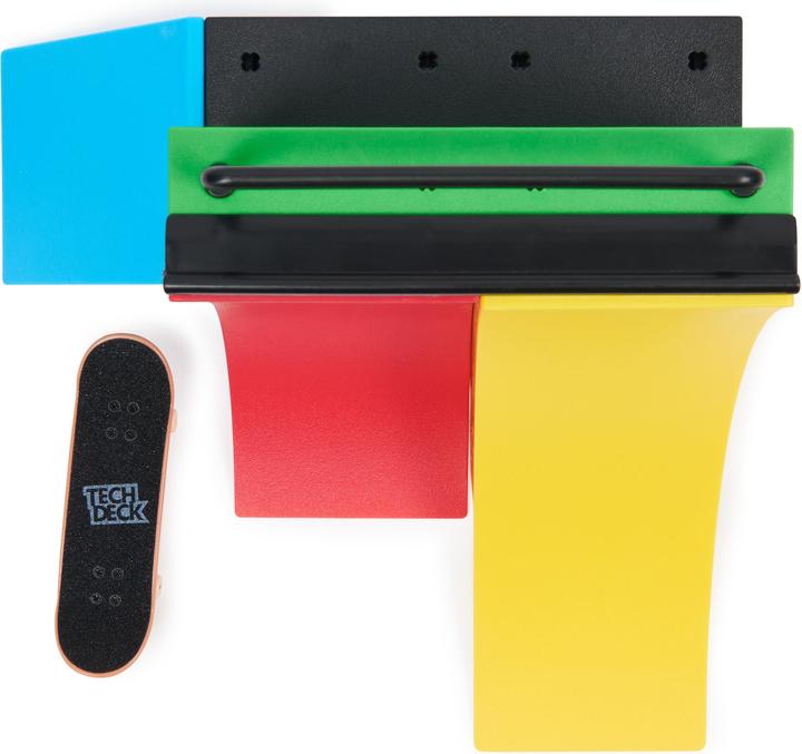 Image du produit Tech Deck, Competition Wall 2.0 X-Connect Park Creator, Coffret rampe à construire et à personnalise (Anglais)