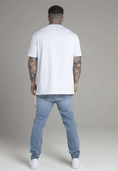 Immagine prodotto Siksilk Maglietta oversize di colore bianco (XS)