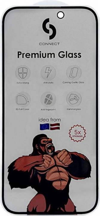 Produktbild Connect iPhone 15 Privacy 3D Corning Gorilla Glass 5X stong (1 Stück, Apple iPhone 15)