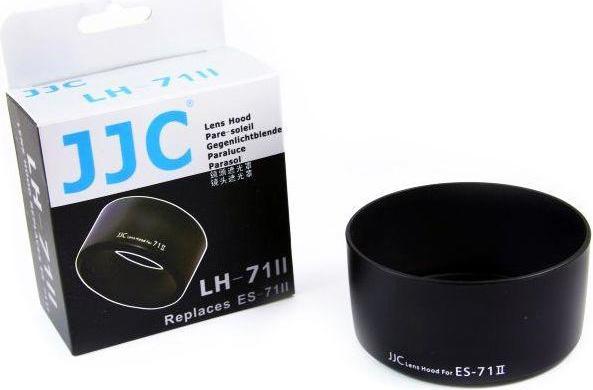Actual product image JJC lens hood Canon Es-71 Ii