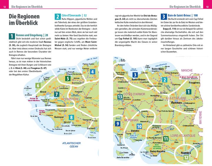 Produktbild Reiseführer Bretagne (Deutsch, Eberhard Homann, Wilfried Krusekopf, 2024)