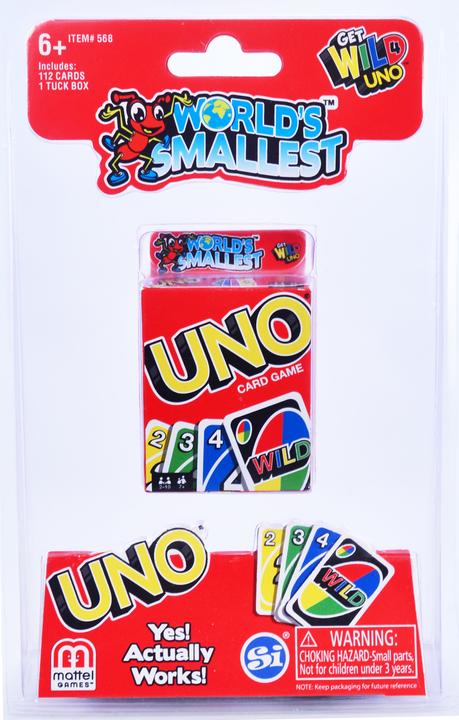 Super Impulse Worlds Smallest Uno (Englisch, Deutsch, Französisch, Italienisch)