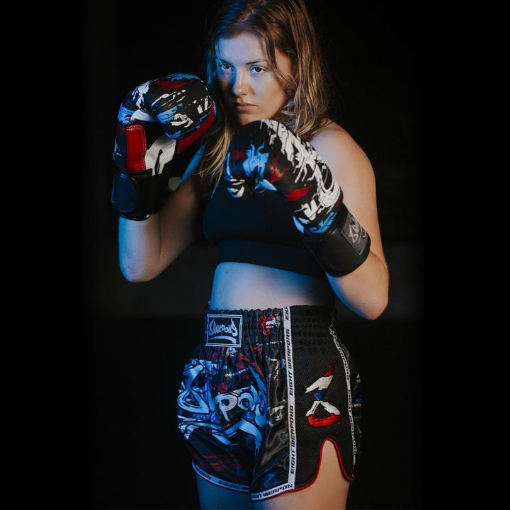 Produktbild 8Weapons 8 WEAPONS Muay Thai Shorts - Cut like a blade black 2.0 XXL (XXL)