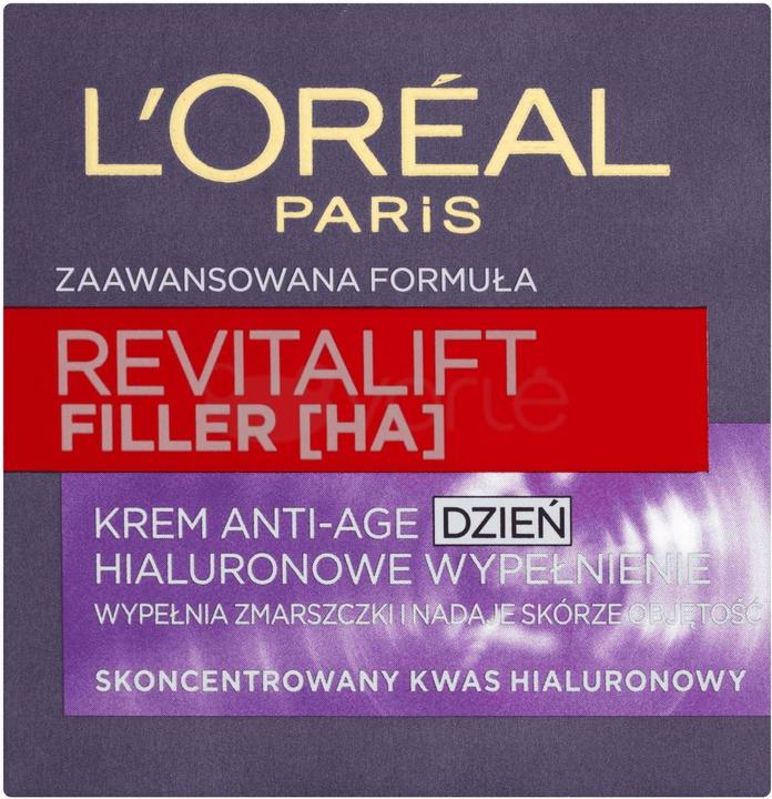 Productafbeelding L'Oréal Paris L'Oréal Revitalift Filler (HA) gezichtscrème met hyaluronzuur 50ml (50 ml, Dagcrème)