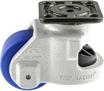 Actual product image Rs Pro Castor w/levelling feet,75mm 1500kg