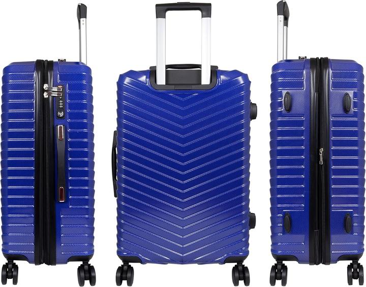 Actual product image Trendyshop365 Reisekoffer mit TSA-Schloss (95 l, L (90 - 115l))