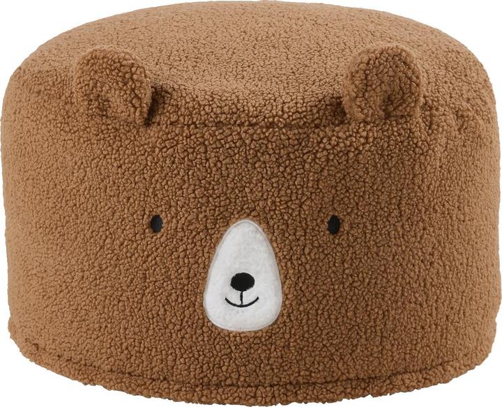 Actual product image Vertbaudet Kinderzimmer Sitzsack BÄR aus Teddyfleece
