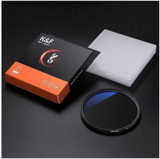 Actual product image K&F Concept classic thin MC CPL polarizing filter (58 mm) KF01.1437 (58 mm, Polarizing filter)