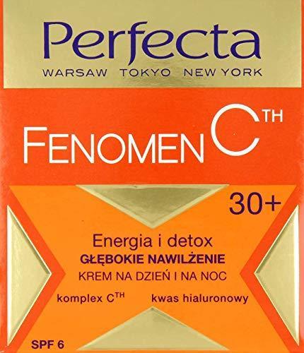 Actual product image Perfecta veido kremas Fenomen C 30+ Energy and Moisturizing Detox 50ml (50 ml, 24h cream)