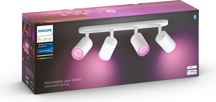 Actual product image Philips Hue Fugato Base BT (1400 lm, GU10)