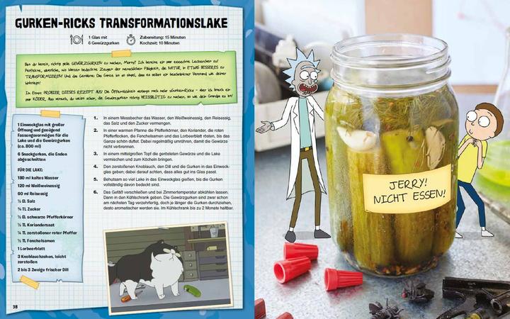 Produktbild Panini Rick and Morty: Das offizielle Kochbuch (Deutsch, August Craig, James Asmus, 2022)