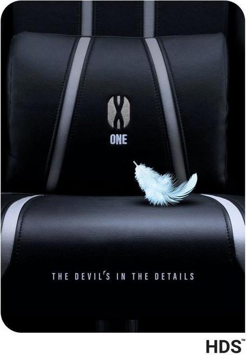 Immagine prodotto Diablo Sedia da gioco X-One 2.0 Gaming Chair Normal, Nero-bianco