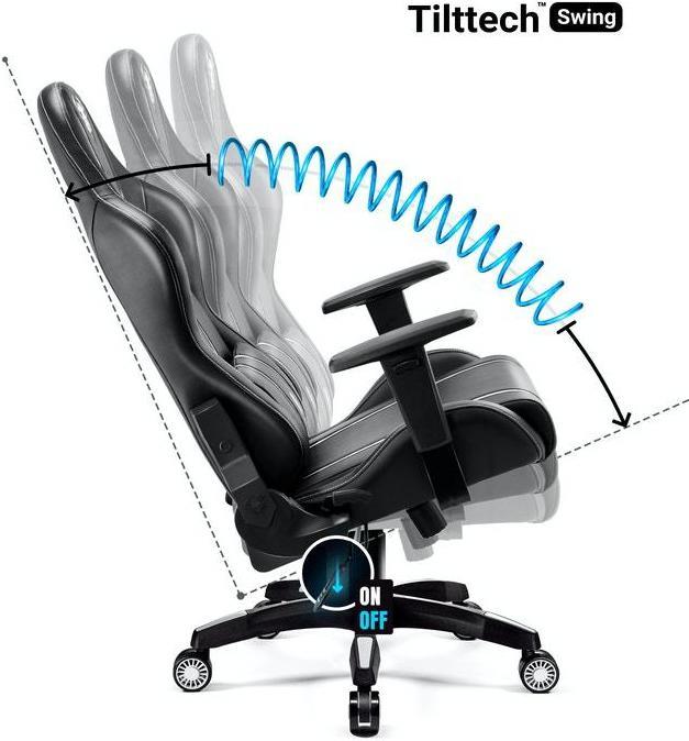 Immagine prodotto Diablo Sedia da gioco X-One 2.0 Gaming Chair Normal, Nero-bianco