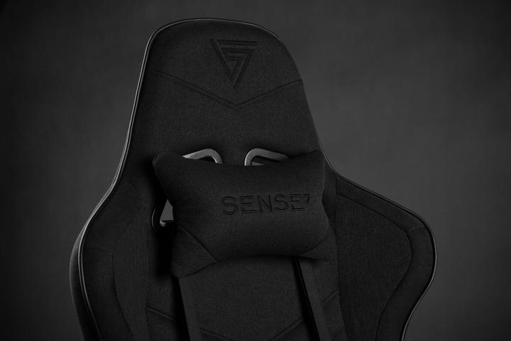 Productafbeelding Sense Gaming Stoel Sense7 Spellcaster stof Gaming Stoel, Zwart