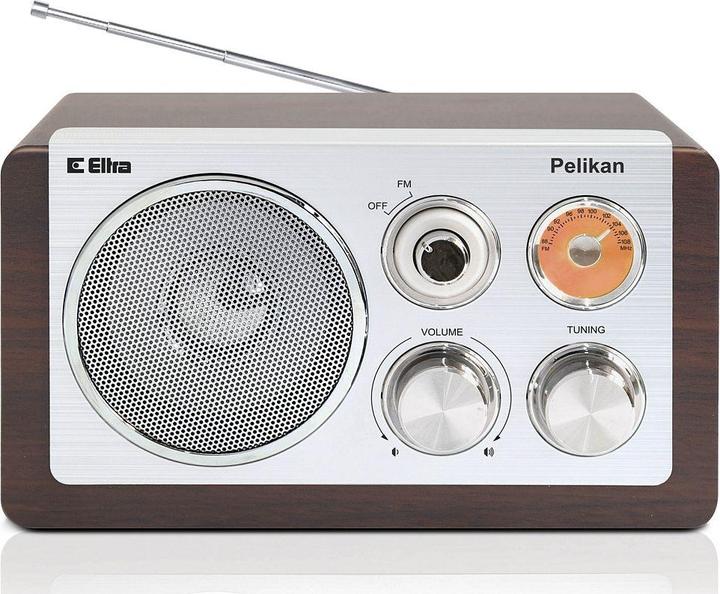 Actual product image Elta Radio PELIKAN 2 OAK (FM)