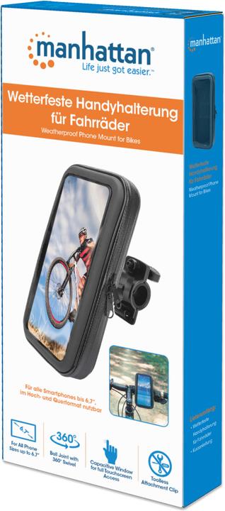 Produktbild Manhattan weatherproof cell phone mount for bikes up to 6.7