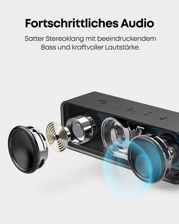Produktbild Anker SoundCore Schwarz (24 h, Akkubetrieb)