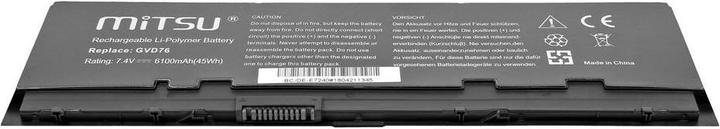 Produktbild Mitsu BATTERY BC/DE-E7240 (DELL 5200 MAH 38 WH) - Batterie - Batterie - Batterie (4 Zellen, 5200 mAh)