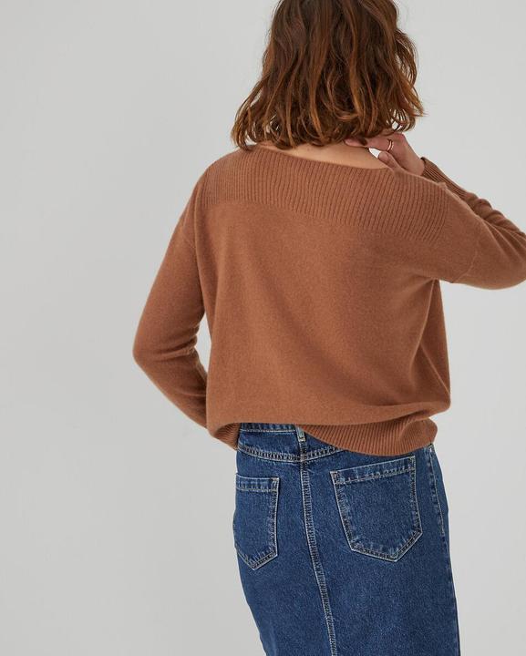 Produktbild La Redoute Collections Pullover mit U-Boot-Ausschnitt (M)
