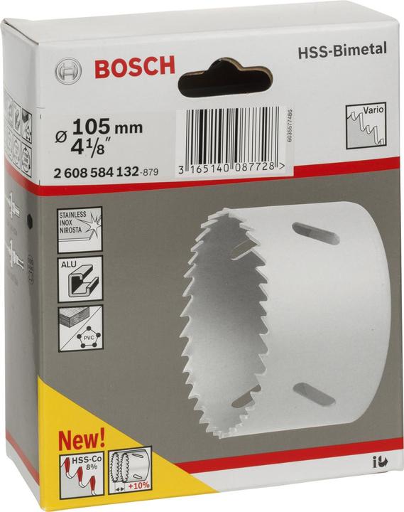 Actual product image Bosch Professional Zubehör Hole saw 105 mm Accessories 26 (105 mm)