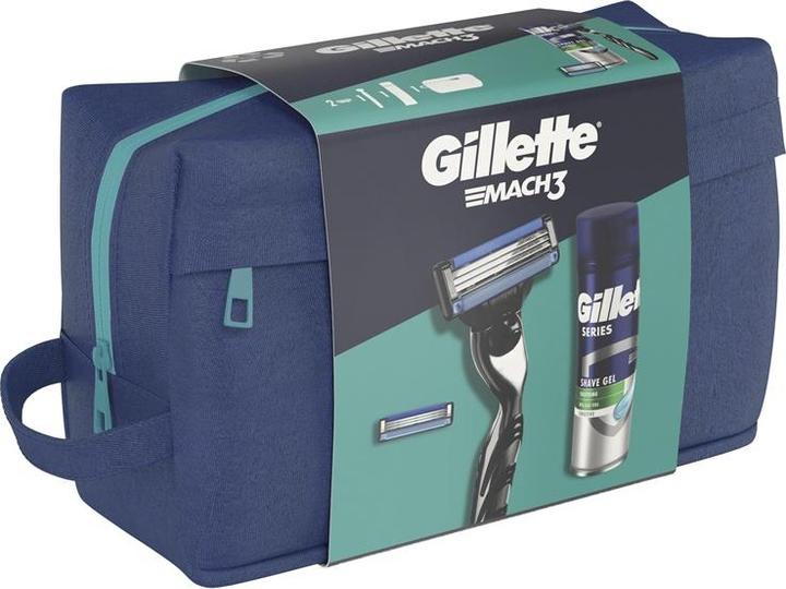 Actual product image Gillette SET MACH3 + 1 RAZOR BLADE