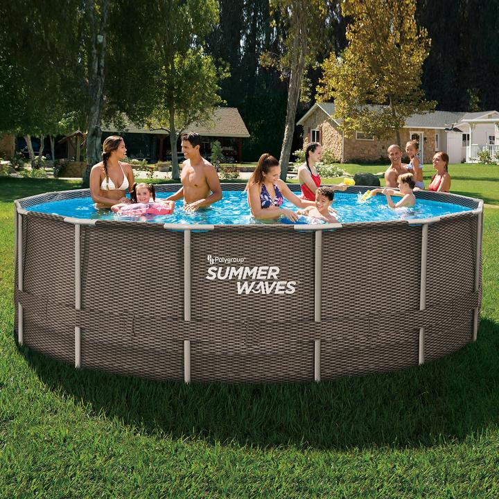 Image du produit Summer Waves Aspect rotin (Ø 488 x 122 cm)