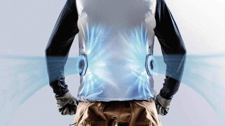 Actual product image Makita DFV210ZL without battery without charger Cooling jacket (L)