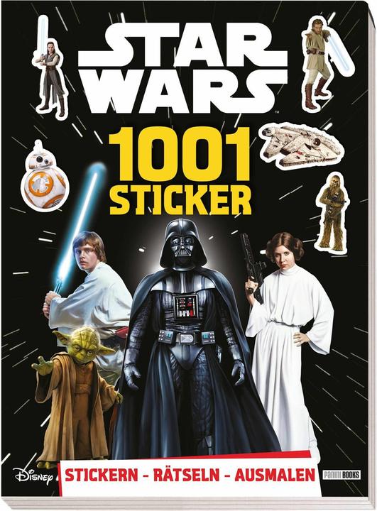 Image du produit Panini Star Wars: 1001 Sticker - Stickern - Rätseln - Ausmalen